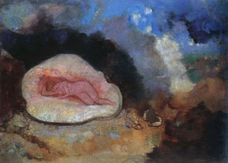 Odilon Redon the birth of venus oil painting image